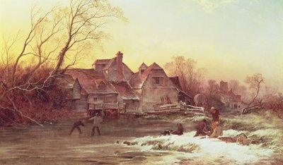 Winter Scene by Philips Wouwerman